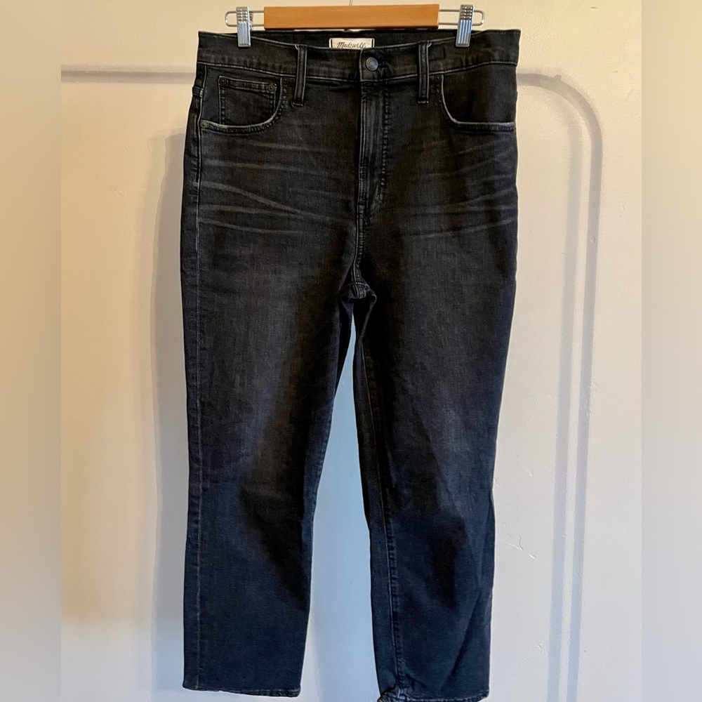 Madewell perfect vintage crop jean sz 31